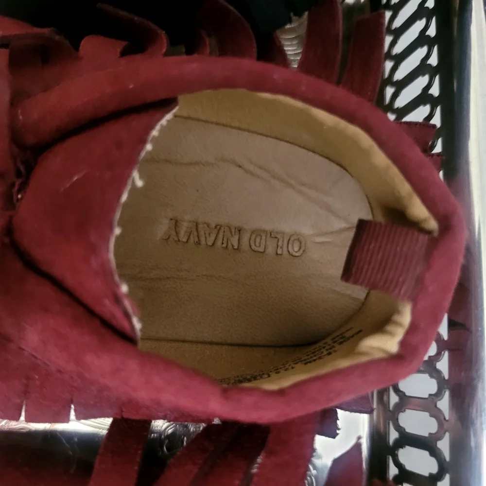 MOCCASINS!!! Three Pairs Of Baby Moccasins From Old Navy. Size18-24M